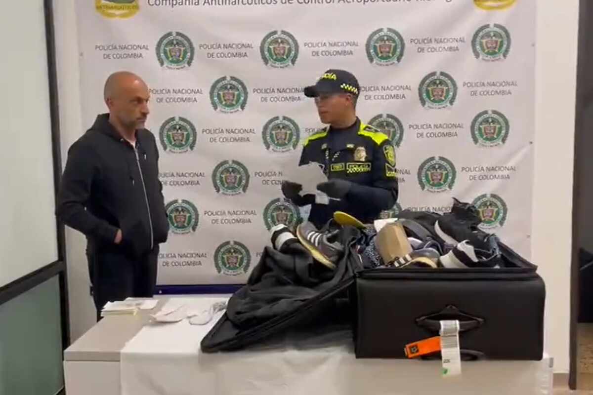 Tercera captura por narcotráfico del exfutbolista colombiano Diego León Osorio