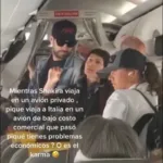 Gerard Piqué viaja en aerolínea económica y recibe petición incómoda en pleno vuelo