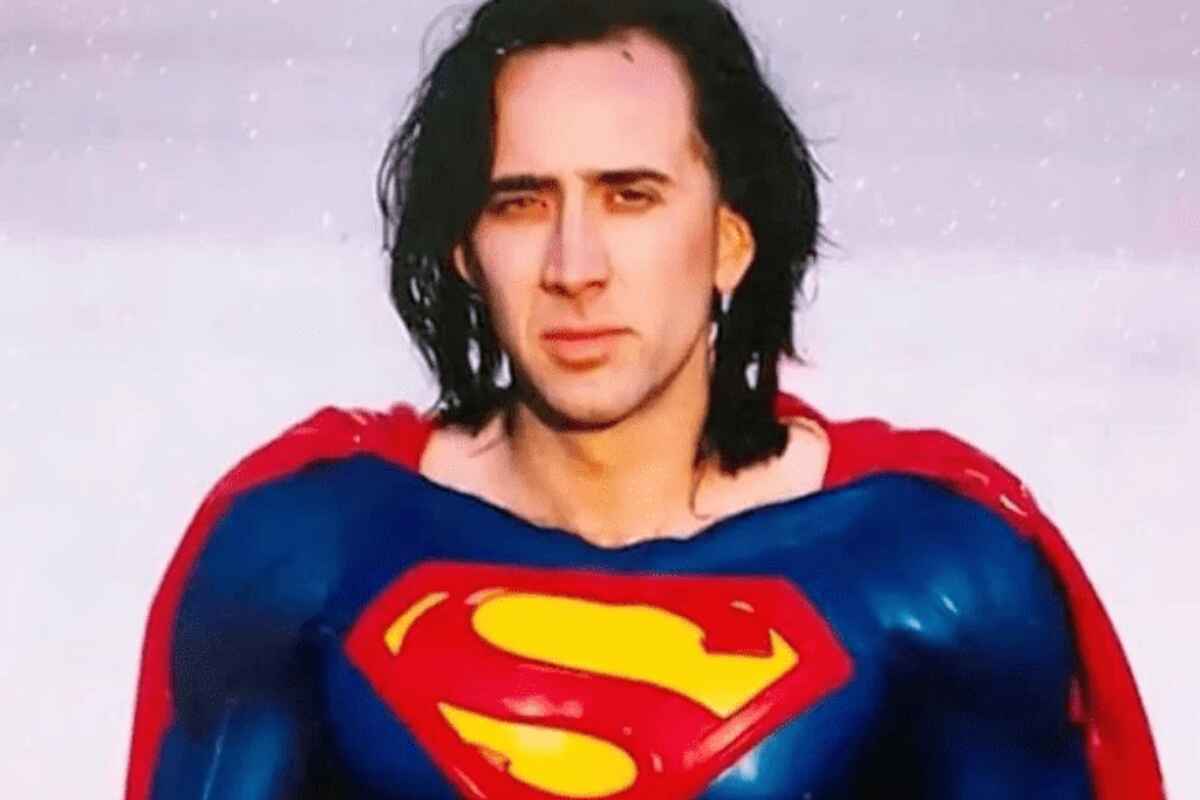 The Flash: Nicolas Cage se pone la capa de Superman después de 25 años