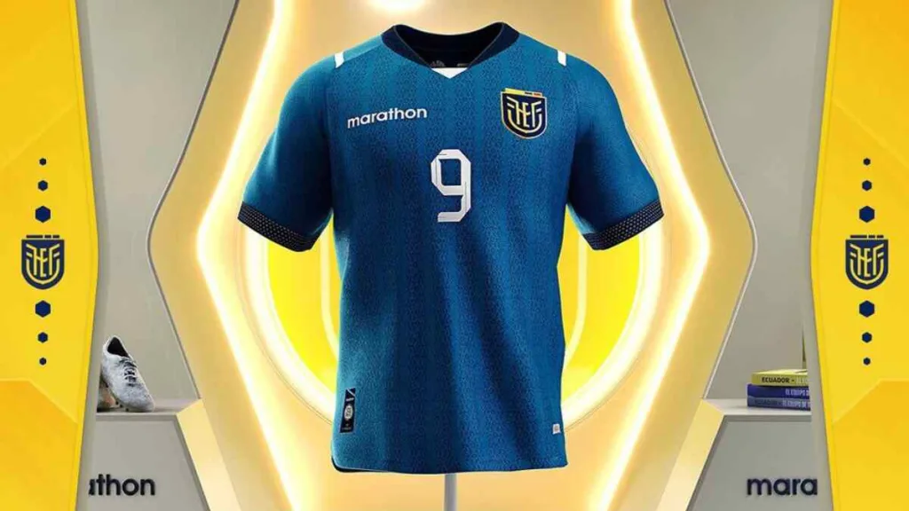 - Ecuador lanza su nueva camiseta para el 2023: detalles y fotos