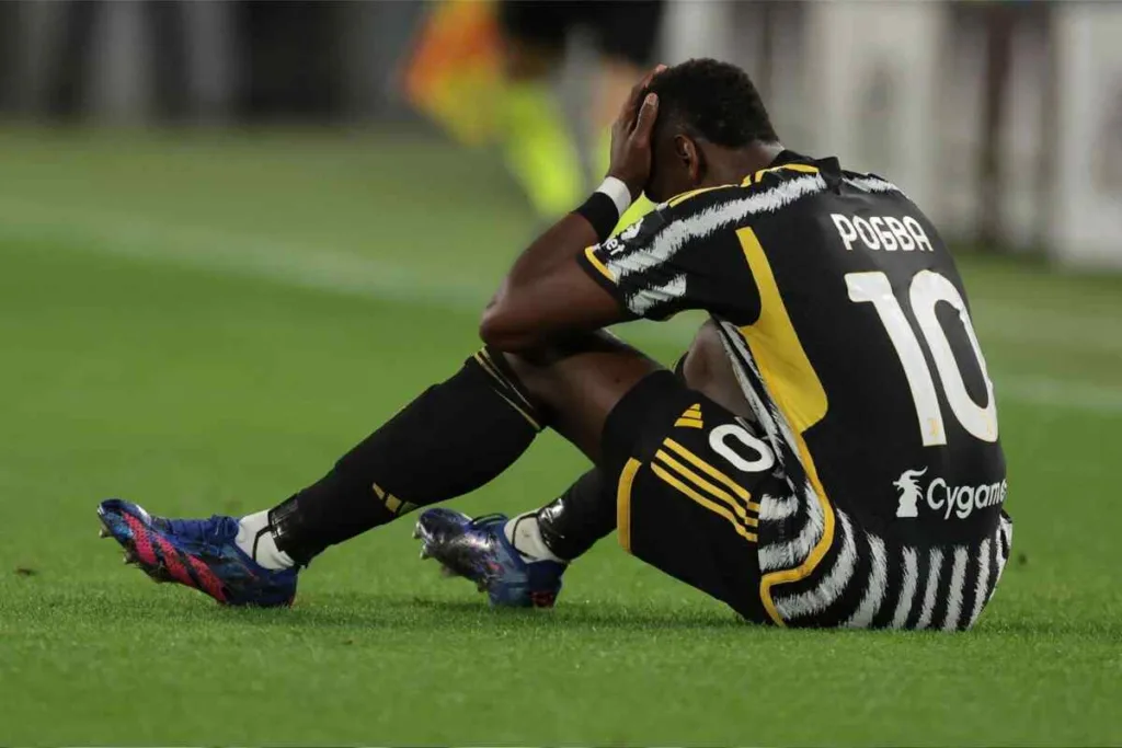 Drama para Pogba que solo aguanta 22 minutos en su regreso con la Juventus