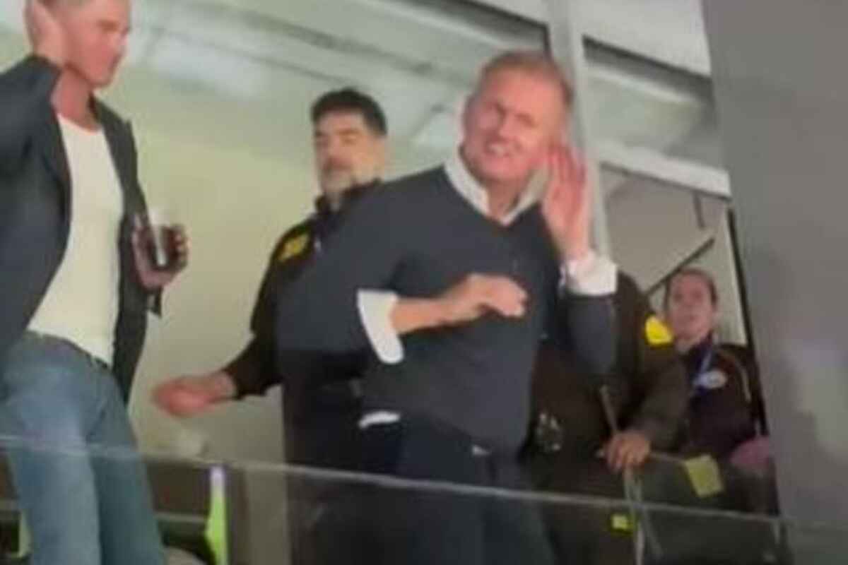 Expulsan al padre de Haaland del Bernabéu tras pelea con hinchas del Madrid