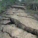 cerro santa cruz- sismo puerto escondido-grietas