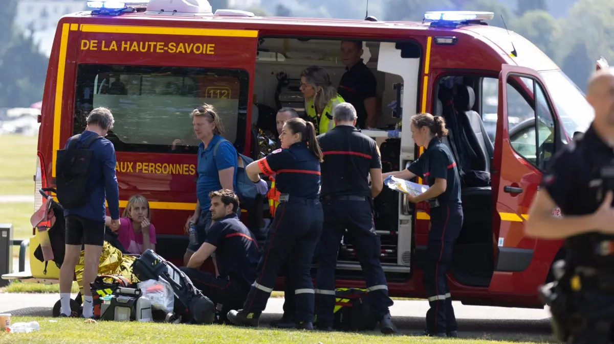 Autor del ataque en Annecy, Francia, es un refugiado sirio de 31 años