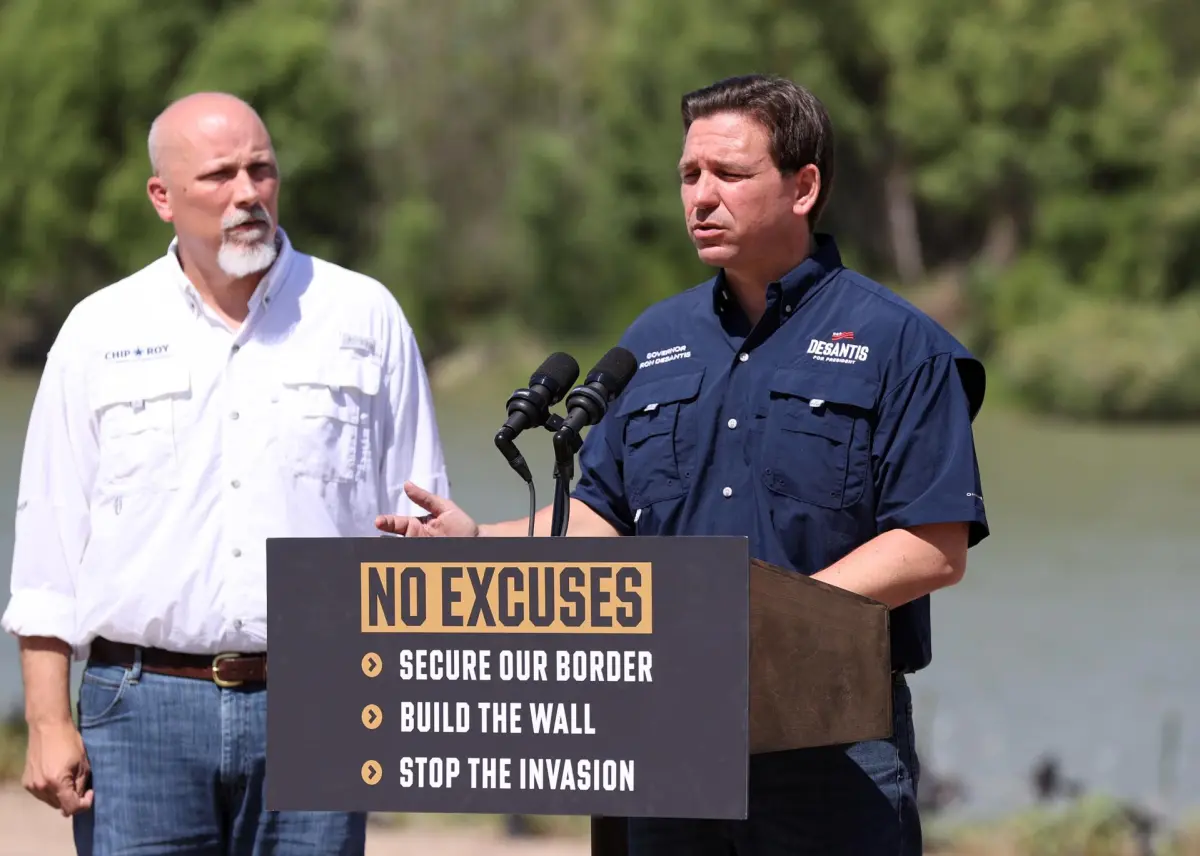 DeSantis presenta su plan para detener la invasión desde México