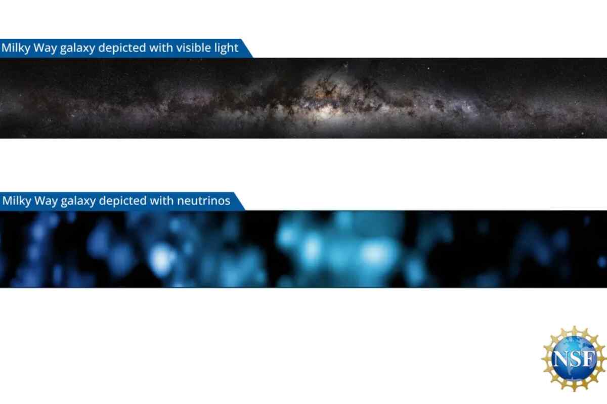 Detectan por primera vez una emisión de neutrinos desde el interior de la Vía Láctea