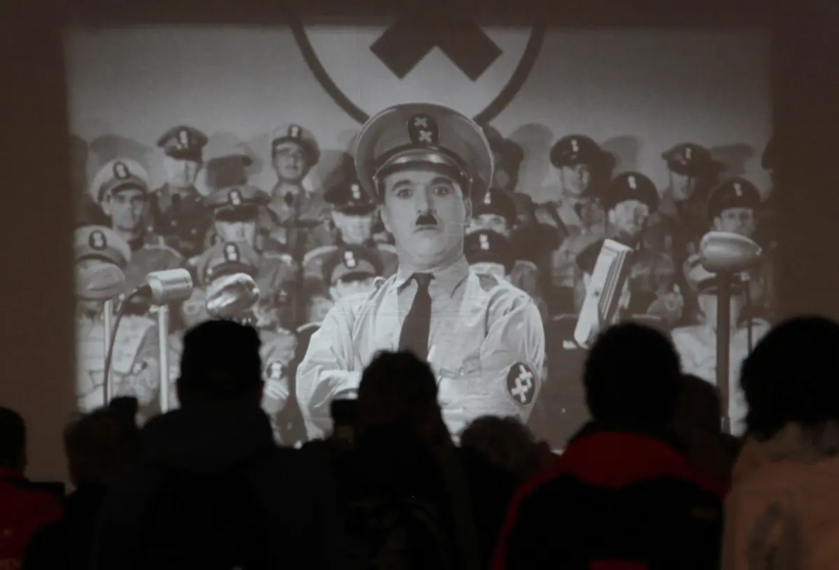 El Gran Dictador de Chaplin restaurado abrirá el festival de verano de Roma