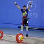 El colombiano Miguel Suárez se cuelga los dos primeros oros de la halterofilia en los 55 kg
