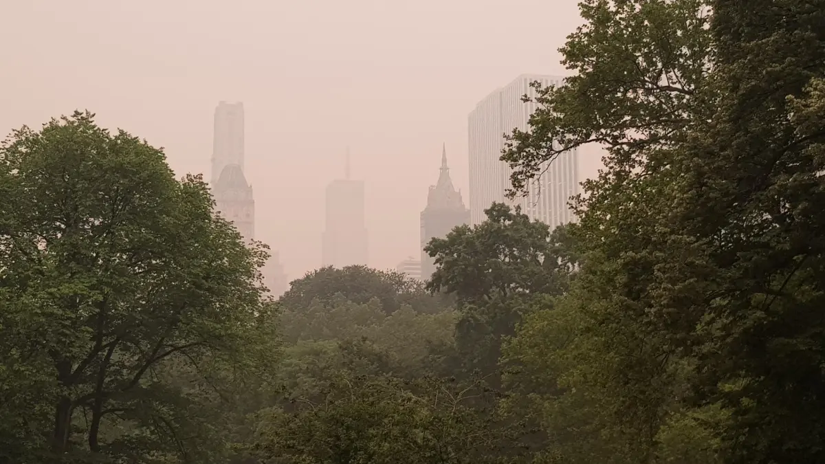 El humo de los incendios de Canadá podría volver a los cielos de Nueva York