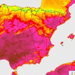 Temperaturas de hasta 44ºC ponen en riesgo a varias provincias españolas este lunes