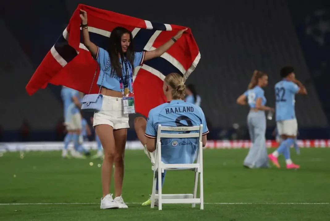 Haaland, máximo artillero de la Champions 2022 - 23