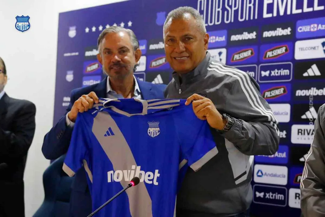 Hernán Torres asume como nuevo director técnico de Emelec de Ecuador