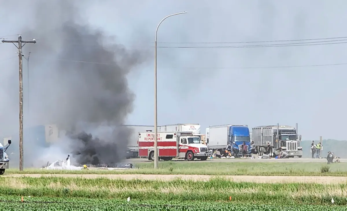 La Policía confirma que 15 personas han muerto en Canadá en un accidente de tráfico 1