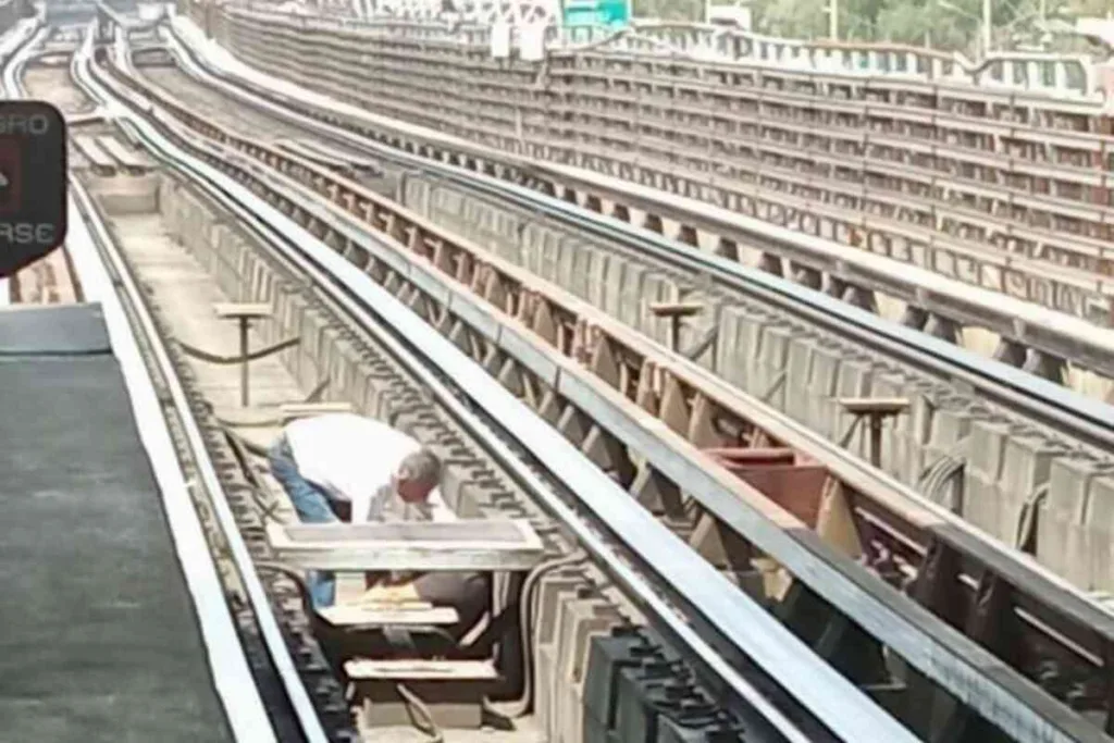Trabajador del Metro de CDMX pierde la vida tras caer en vías y ser arrollado en la Línea B