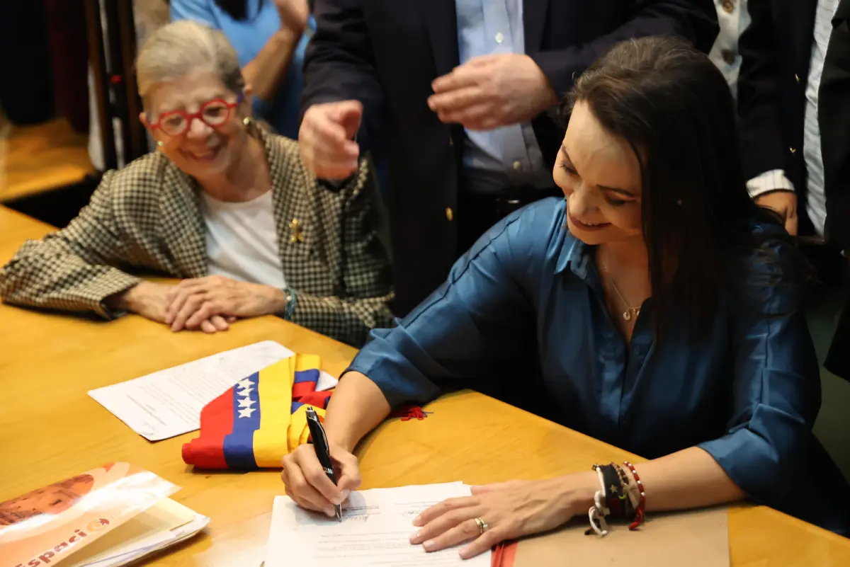 María Corina Machado es la décima candidata para las primarias de la oposición venezolana