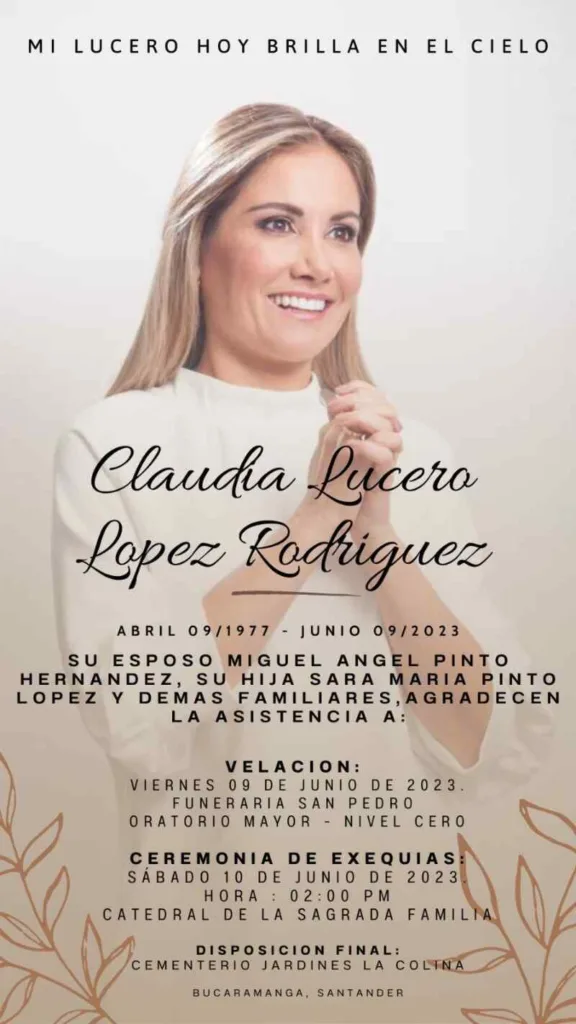Murió Claudia Lucero López tras batallar contra el cáncer