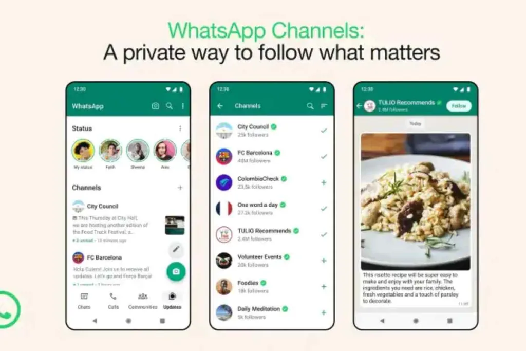 WhatsApp Canales- La alternativa dentro de la app para seguir a tus marcas favoritas