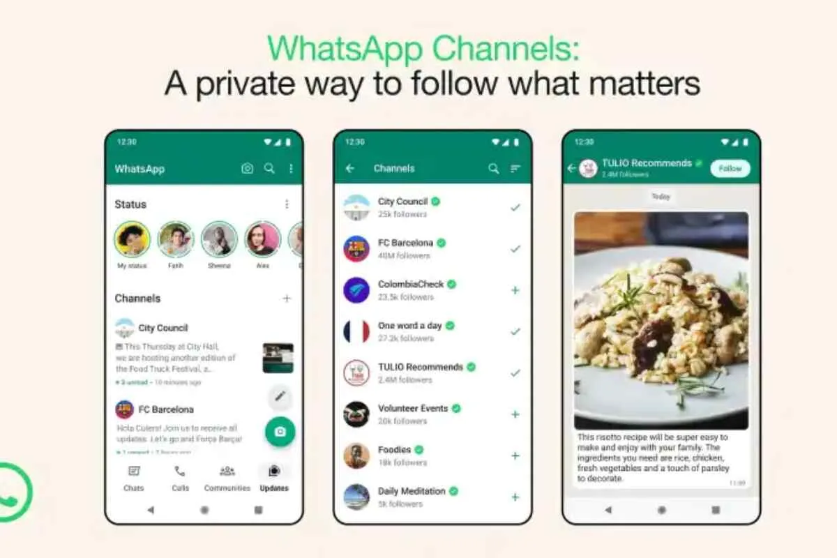 WhatsApp Canales- La alternativa dentro de la app para seguir a tus marcas favoritas