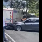 Grave accidente en El Poblado: camión de valores se lleva por delante a unos 5 vehículos
