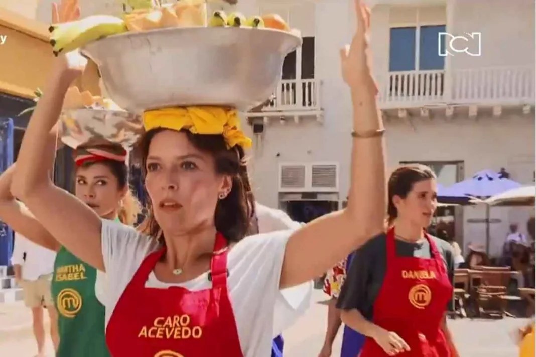 MasterChef Celebrity Colombia - carolina acevedo llorando amenaza con renunciar al programa