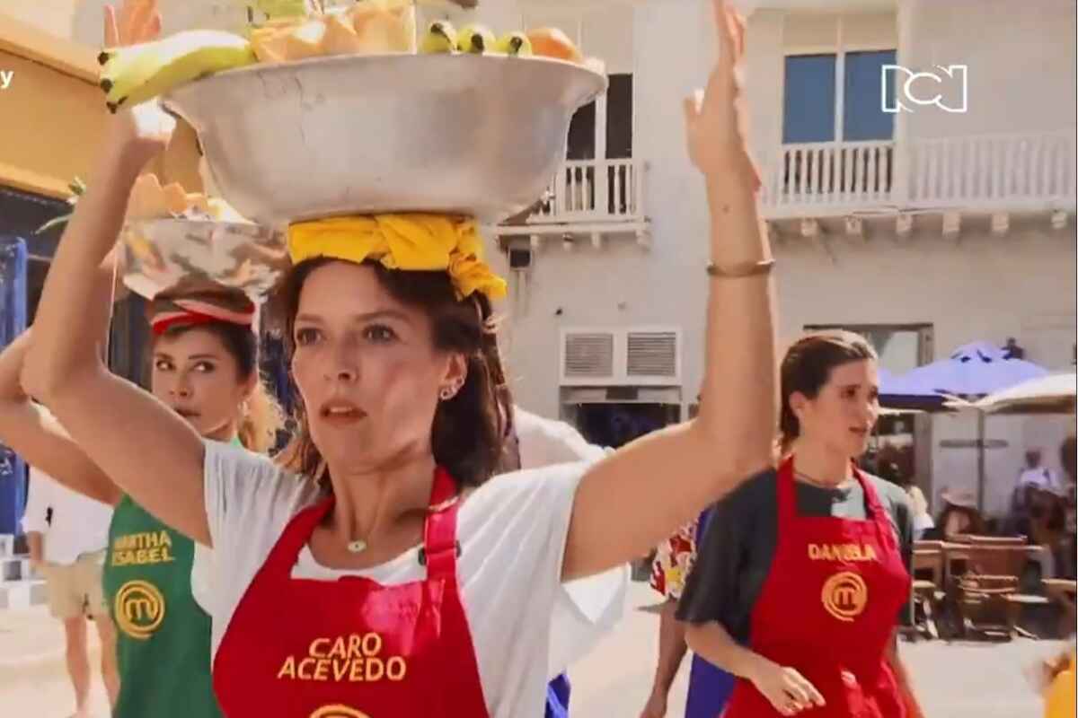 MasterChef Celebrity Colombia - carolina acevedo llorando amenaza con renunciar al programa