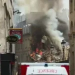 ¿Qué pasó en el centro de París? Una fuga de gas provocó una explosión que destruyó varios edificios