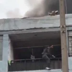 La Victoria: así fue el rescate de los 13 perros atrapados en voraz incendio-gamarra- Perú- lima