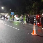 En Las Palmas, conductor irresponsable mata a un policía y un motociclista al arrollar un retén