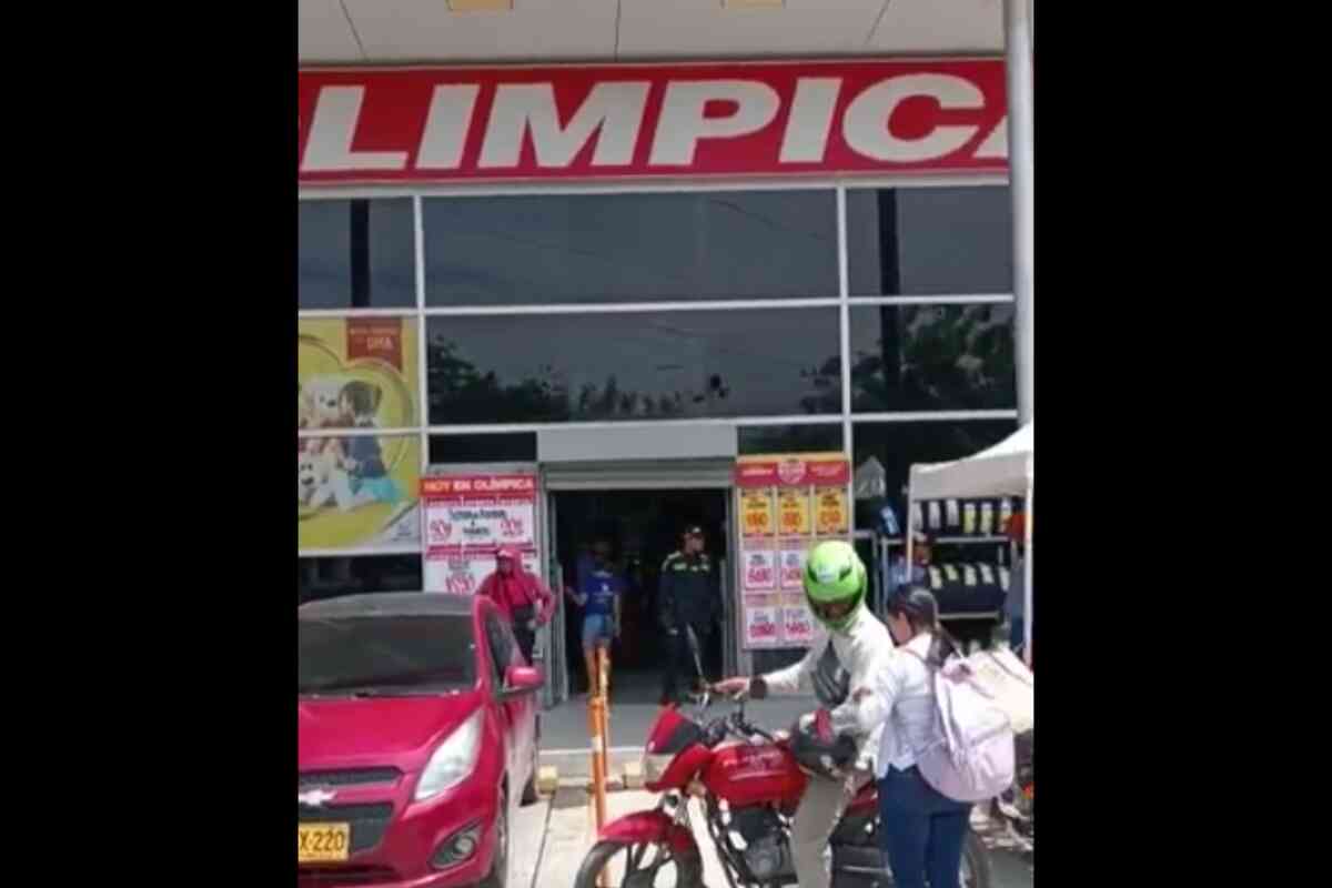Tiroteo en supertienda: Vigilante herido frustra asalto en Olímpica de Soledad, Atlántico, este viernes 2 de junio