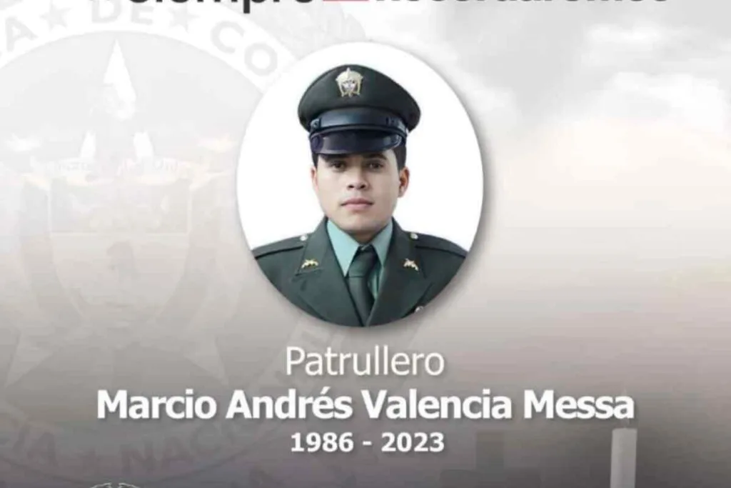 Un policía muerto y tres personas heridas por carro que los arrolló en la vía Las Palmas 