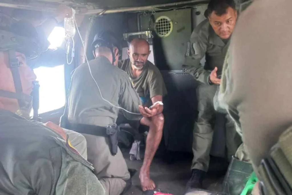 Aníbal José Toscano: el policía que resistió 15 días en la selva del Chocó y fue rescatado