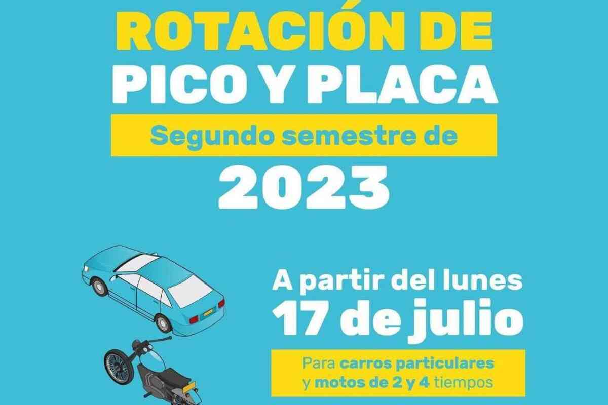 Restricción vehicular: Estos son los números de pico y placa en Medellín y Valle de Aburrá