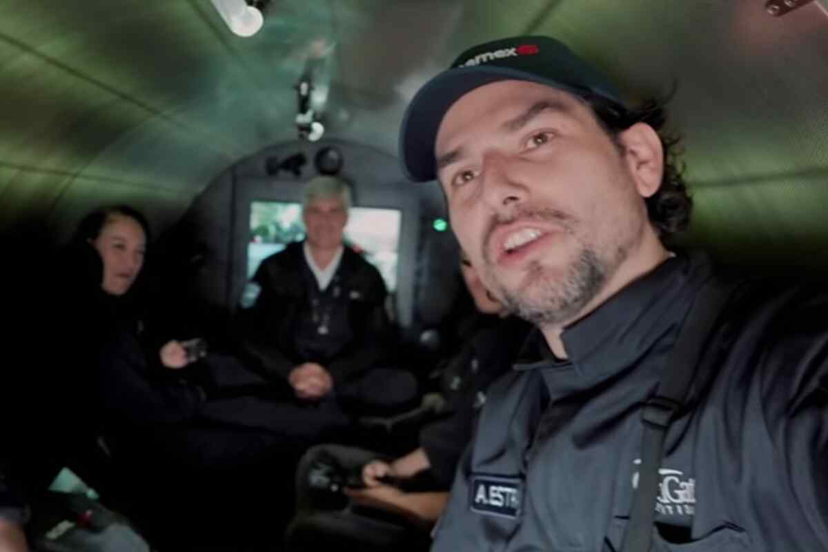 Alan Estrada cuenta su experiencia en el submarino Titán, que se hundió en una visita al Titanic-alan x el mundo