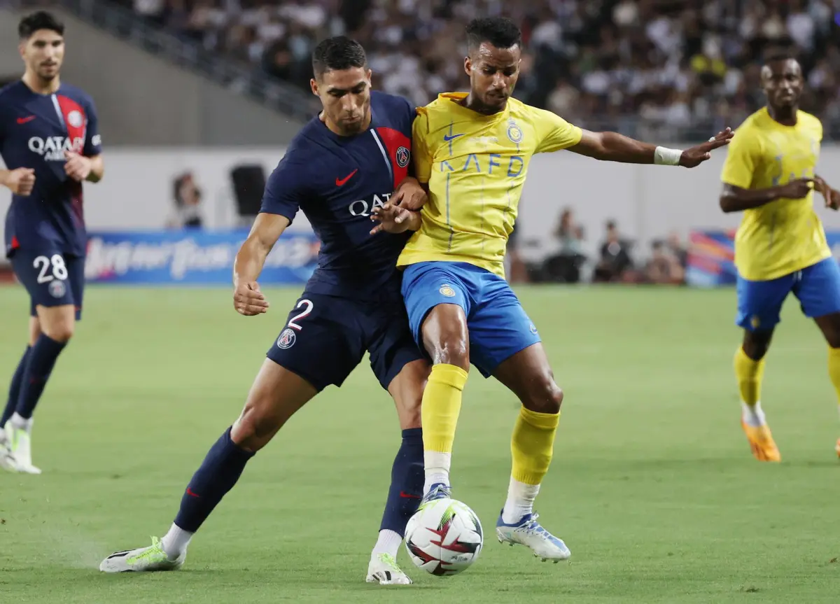 El PSG echa de menos a Mbappé ante el Al-Nassr de Cristiano