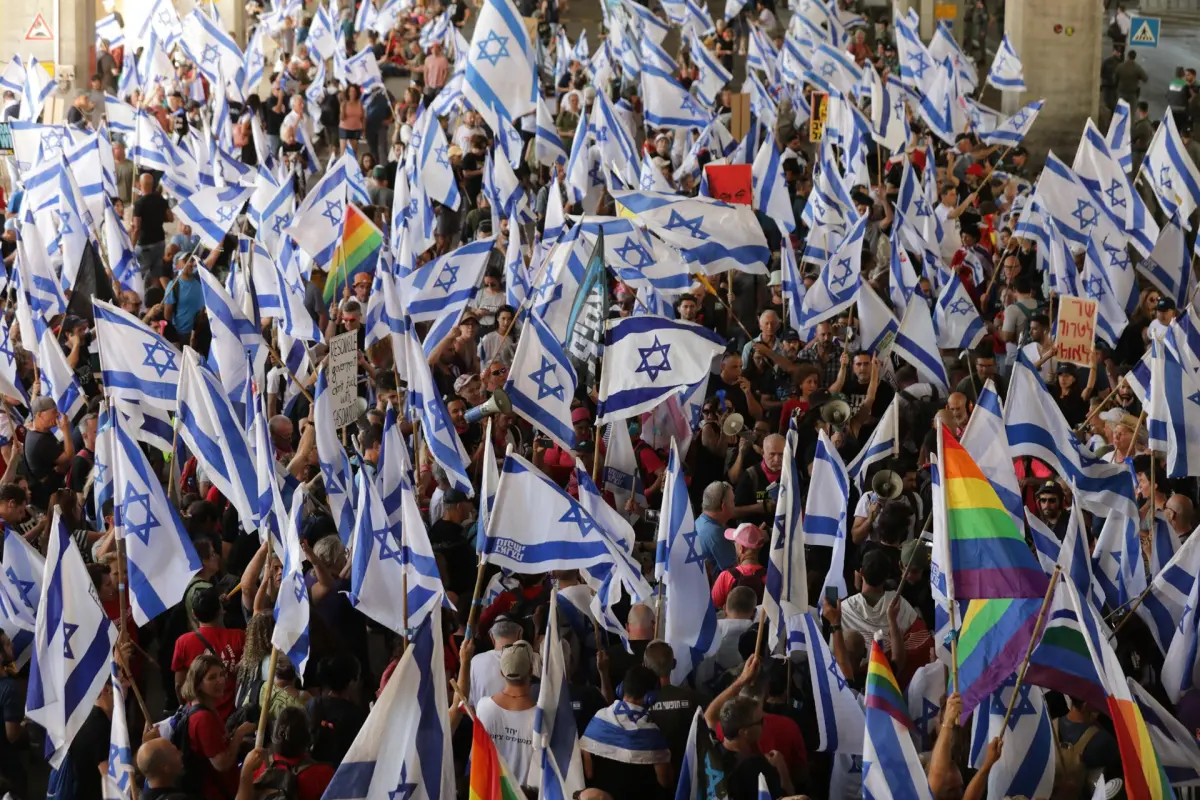 Ascienden a 66 los detenidos en protestas en Israel, que se trasladan al aeropuerto
