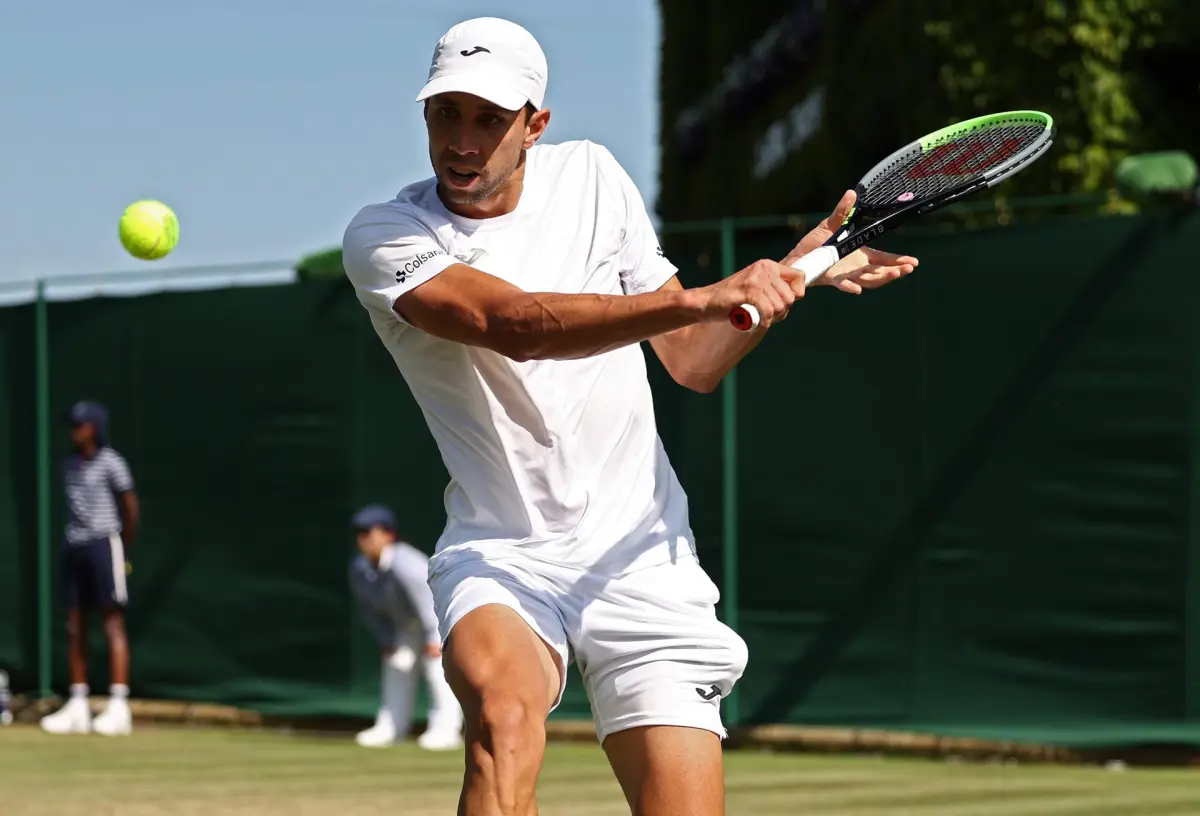 Daniel Galán, primer colombiano de la historia en octavos de Wimbledon