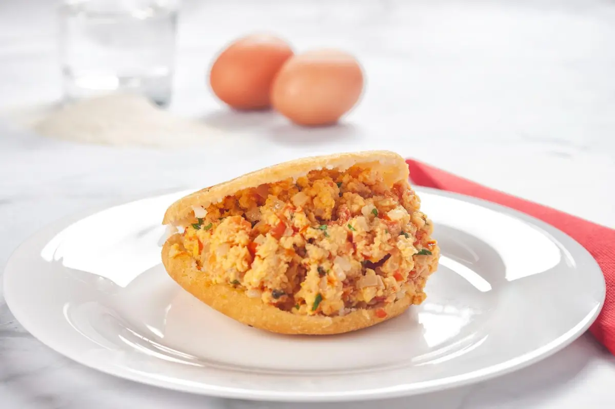 La arepa venezolana que se hace pincho en el Camino de Santiago 1