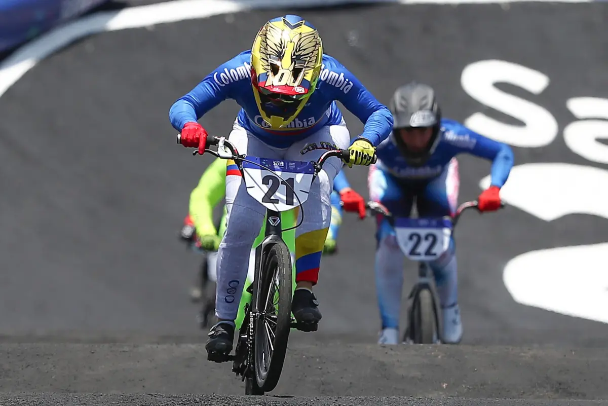 Colombia obtiene un subcampeonato histórico en los Juegos Centroamericanos y del Caribe - La colombiana Mariana Pajón gana su tercer título centrocaribeño en el BMX