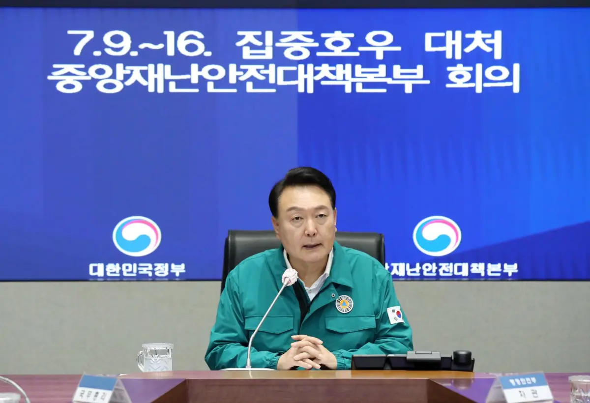 Las lluvias persisten en Corea del Sur y dejan ya 40 fallecidos