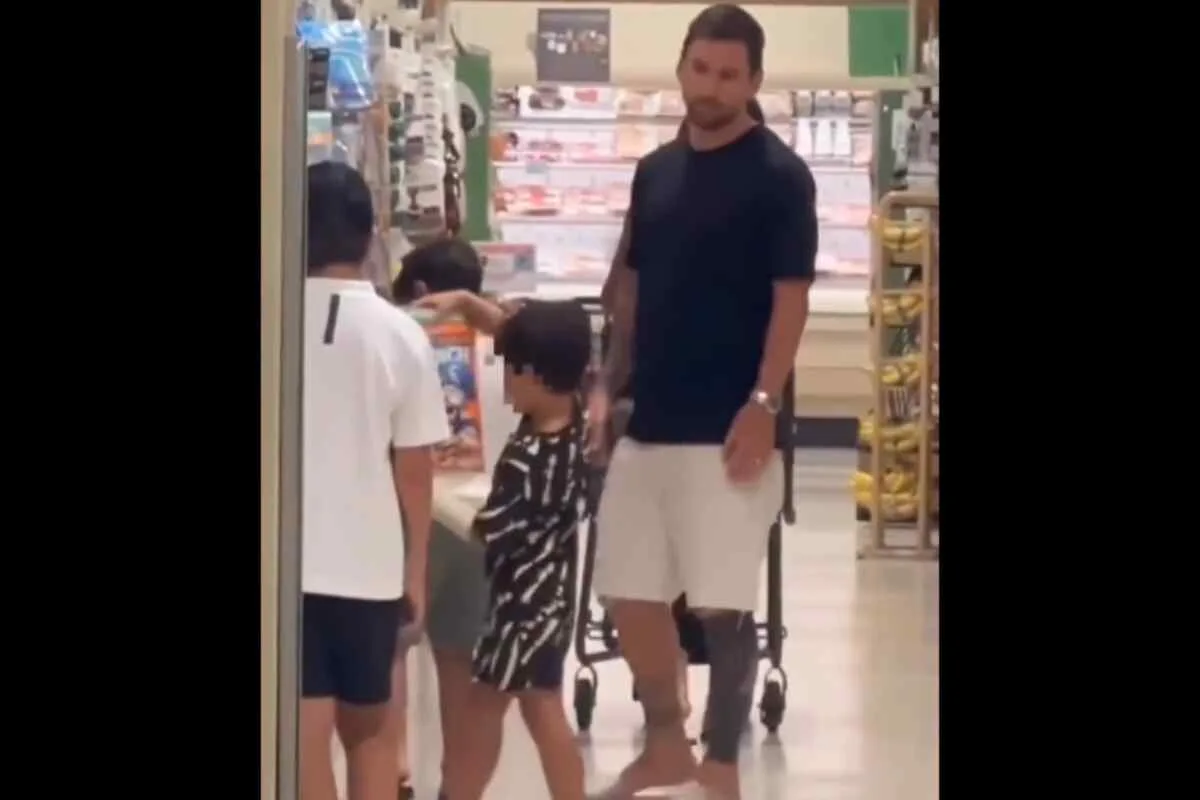 Messi se integra a la vida estadounidense: compras en el supermercado y paseos en Miami