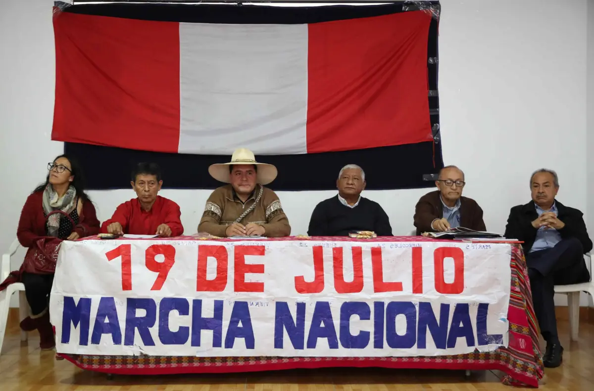 Los convocantes de las protestas en Perú esperan igual o mayor participación que en verano