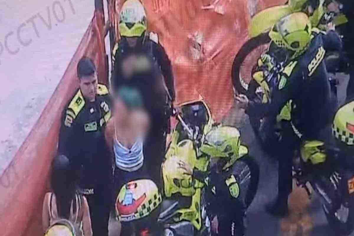 Trabajadora sexual mata a cliente en Medellín y todo quedó captado en impactante video