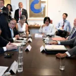 Petro, Macron, Lula y Fernández se reúnen en Bruselas con el Gobierno venezolano y la oposición