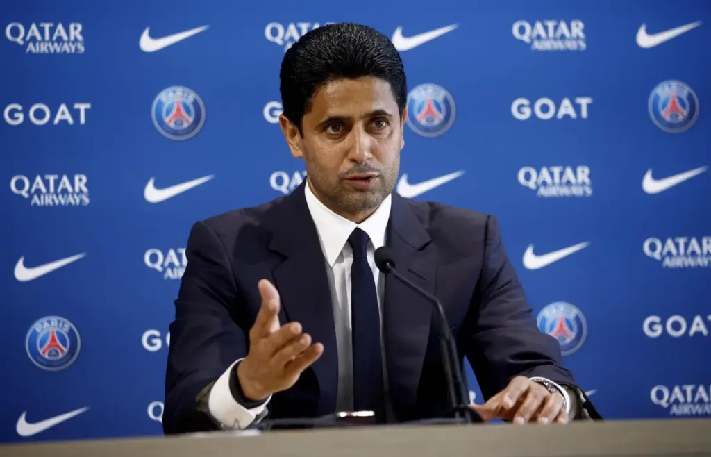 Una nueva denuncia apunta contra el presidente del PSG, Nasser Al-Khelaifi, por secuestro