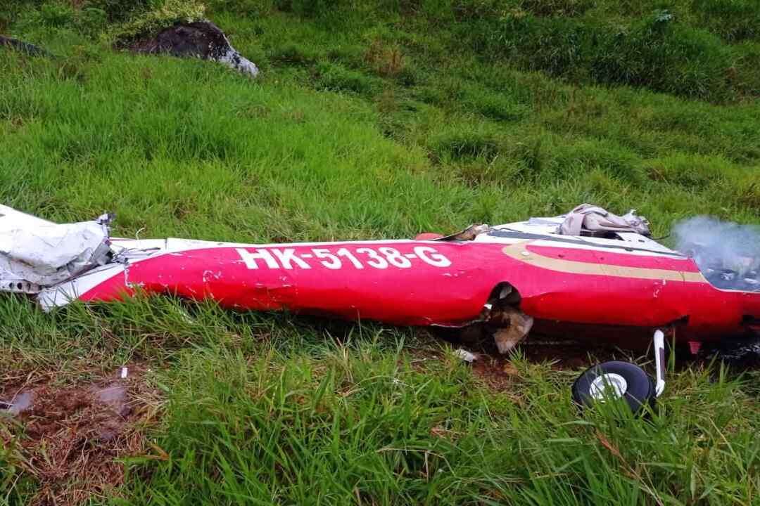 Tragedia aérea: Fatal accidente deja seis muertos, 5 de ellas miembros del Centro Democrático