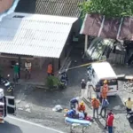motociclista muerto: Cerrada la autopista Medellín-Bogotá por accidente de tránsito que dejó un muerto y un herido en el sector El Silencio, en San Luis