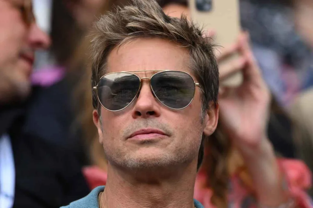 Brad Pitt se roba el protagonismo en la final de Wimbledon junto a la realeza y otras estrellas