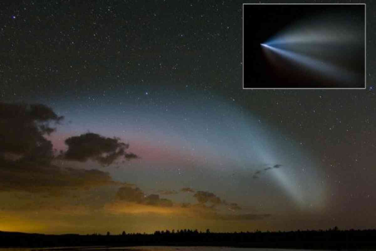 Cómo el cohete Falcon 9 de SpaceX creó un agujero ionosférico y un espectáculo de luz roja-Elon Musk-ionosfera