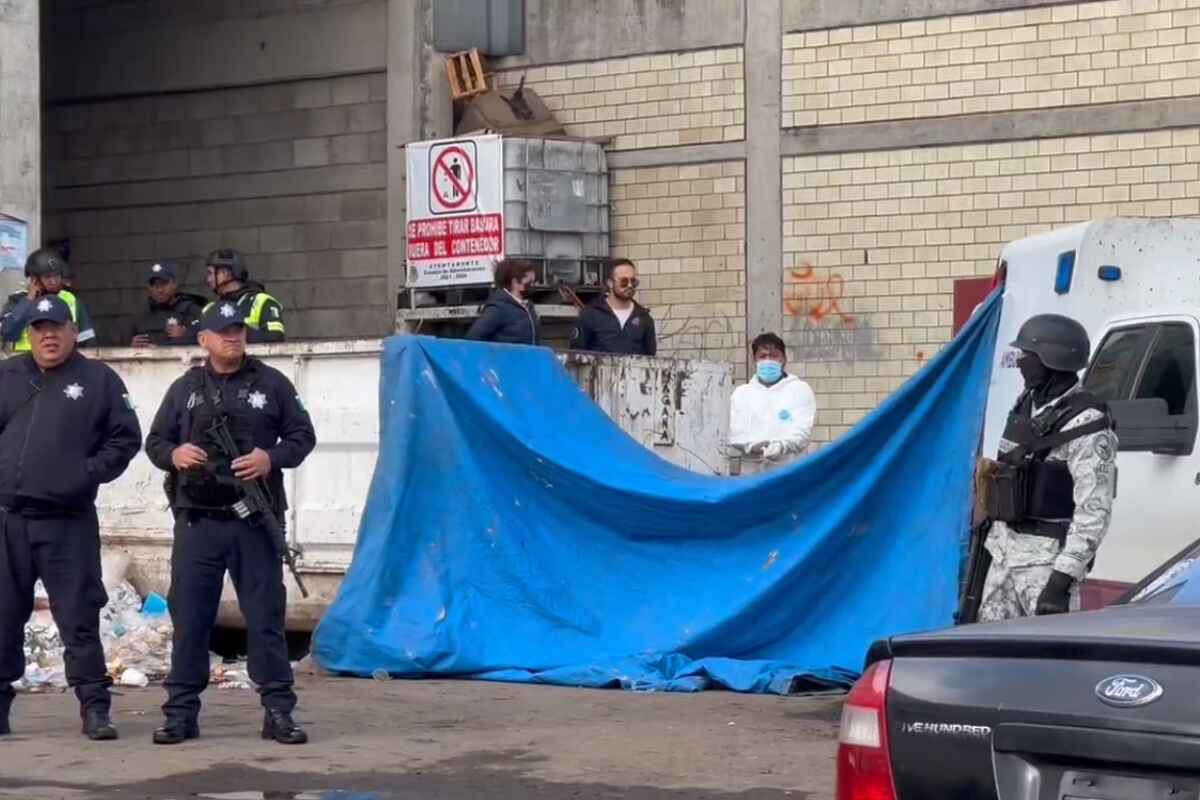 Ataque directo de grupo armado deja ocho fallecidos en bodega de la central de abasto de Toluca