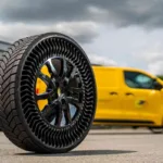 Cómo funcionan las Michelin Uptis, las llantas que no se pinchan